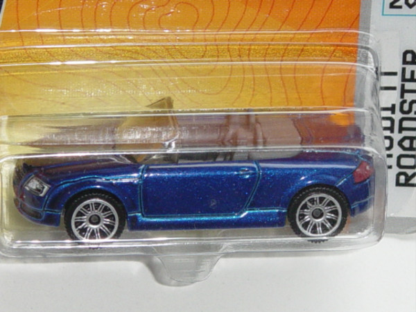 Audi TT Roadster, Mj. 1999, dunkelblaumetallic, innen grau, Matchbox, 1:58, mb