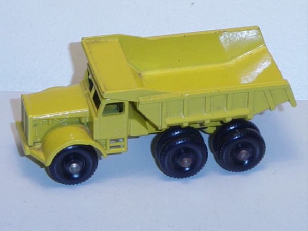 Euclid Quarry Truck, zinkgelb, Mulde kippbar, Matchbox Series