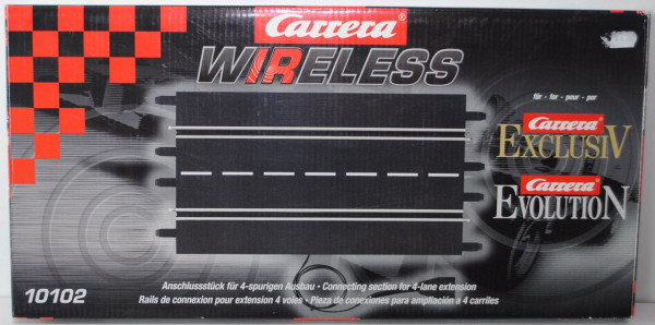Wireless Anschlussstück für 4-spurigen Ausbau, Carrera EXCLUSIV / Carrera EVOLUTION, 1:24, mb