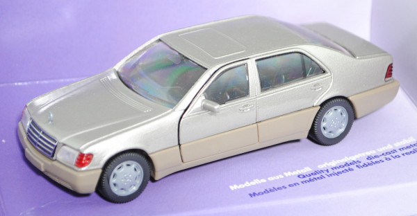 00000 Mercedes-Benz 500 SEL (V 140, Modell 1991-1994), rauchsilbermetallic, L14a