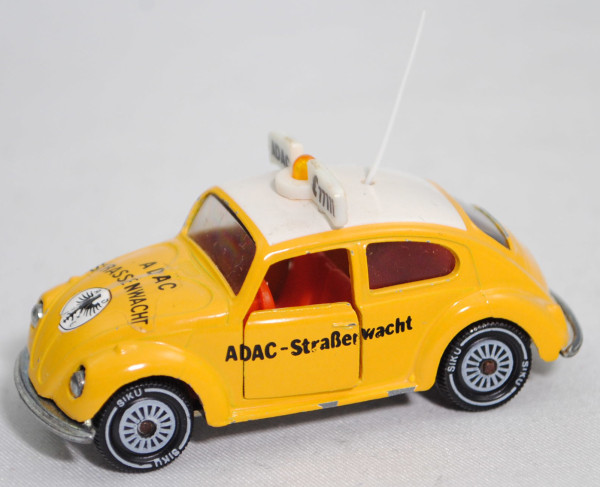 00007 VW Käfer 1300 (Typ 11, Mod. 67-70) ADAC-Straßenwacht, gelb, Bpr. 1022, W-Germ, Glas rauch