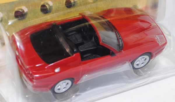 Ferrari 575 Superamerica, Modell 2005, signalrot, Shell V-Power Collection, Hot Wheels, 1:38, mb