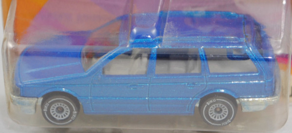 00002 VW Passat Variant CL (B3, 35i, Typ 315, Modell 1988-1990), d.-himmelblaumet., SIKU, 1:55, P23