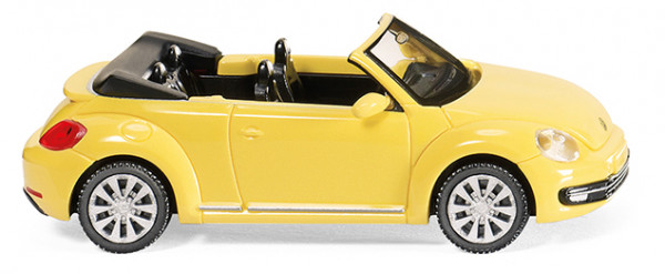 VW The Beetle Cabrio, Modell 2012, saturn-yellow, Wiking, 1:87, mb