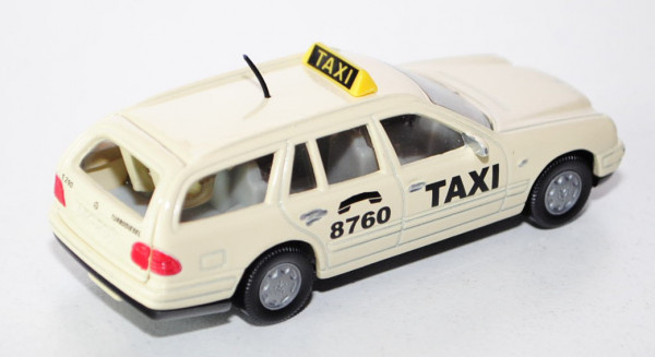 Mercedes E 290 TURBODIESEL T Taxi, hellelfenbein, TAXI 8760, B7, Türgriffe+Außenspiegel+seitliche Bl