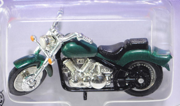 00000 Cruiser Motorrad, moosgrünmetallic, P26 offen