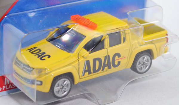 00001 VW Amarok I Pick Up 2.0 TDI Doppelkabine (Typ 2H, Modell 2010-) ADAC, kadmiumgelb, innen schwa