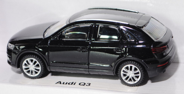 Audi Q3 (Typ 8U), Modell 2011-2015, schwarz, RASTAR, 1:43, mb