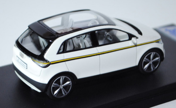 Audi A2 concept, IAA 2011, weiß, Looksmart Models, 1:43, PC-Box, (limitierte Auflage 99 Stück)