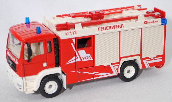 00003 HLF 20 auf Fahrgestell MAN TGA 18.460 M (Modell 00-04) Feuerwehr, rot/weiß, Zugmaul offen