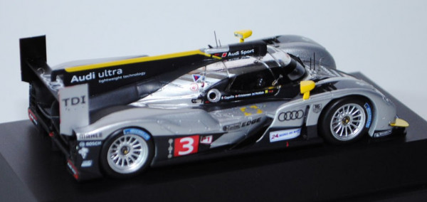 Audi R18 TDI, Le Mans 2011, schwarz/silber, Dindo Capello / Tom Kristensen / Allan McNish, Nr. 3, 1: