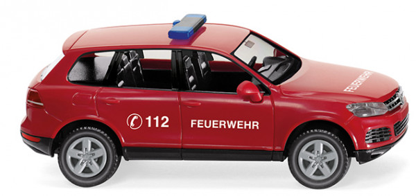 Feuerwehr - VW Touareg II (Typ 7P, Mod. 2010-2014), rot, C 112 FEUERWEHR, Wiking, 1:87, mb