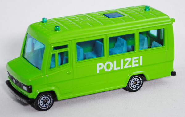 00001 Mercedes-Benz 809 D Kleinbus (Typ T 2 neu, Modell 1986-1992) Polizeibus
