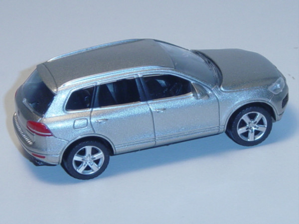 VW Touareg, tungsten silver metallic, 1:50, Norev, Werbeschachtel