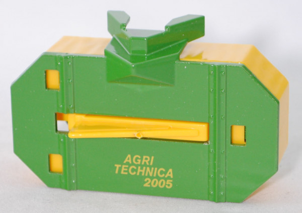 00401 Front-Kreiselmäher, smaragdgrün/signalgelb, AGRI / TECHNICA / 2005, SIKU FARMER, 1:32, L15n (L