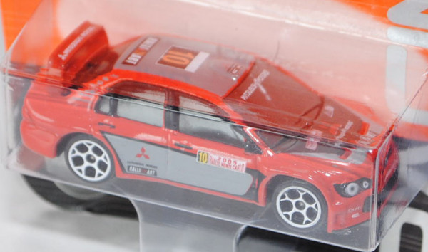 Mitsubishi Lancer WRC (Nr. 292C), karminrot, RALLYE MONTE CARLO 2005 / RALLI ART / 10, 5-Speichen-Fe