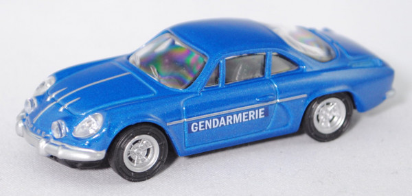 Renault Alpine A110 Berlinette (Mod. 62-77) Gendarmerie, blaumetallic, GENDARMERIE, 1:54, Norev, mb