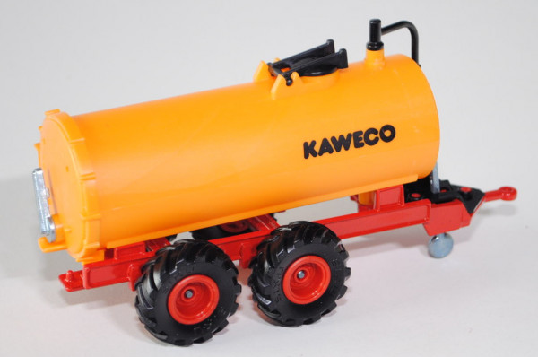 Vakuum-Faßwagen, verkehrsrot/orange, KAWECO, L15