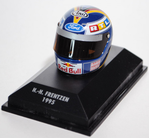 Arai Helm/Helmet Heinz-Harald Frentzen auf Sauber C14, Formel 1 1995, Minichamps, 1:8, Box o Schuber