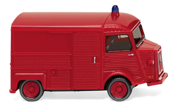 Feuerwehr - Citroen Typ HY (Modell 1948-1981, Baujahr 1948) Kastenwagen, feuerrot, Wiking, 1:87, mb