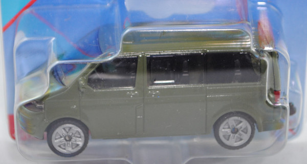88809 CN VW T5 facelift Multivan (Typ 7H, 1. Facelift, Mod. 09-15), olivgrün, B47 geschlossen silber