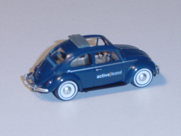 VW Käfer 1200 mit Faltdach, Baujahr 1962, grünblau, ohne Figur, active lease® / Leasen Sie doch was