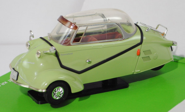 Messerschmitt Kabinenroller KR 200 (Modell 1955-1964), hellgrün, Revell, 1:18, mb (Vitrinenmodell)