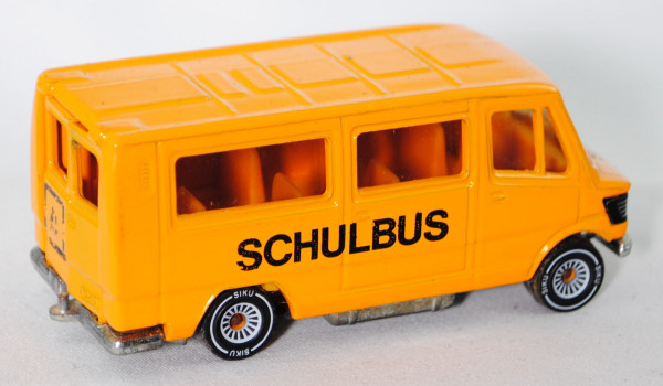 00001 Mercedes-Benz 208 2.3 (T 1, TN, BR 601, Mod 77-82) Schulbus, melonengelb, innen gelb, Innenaus