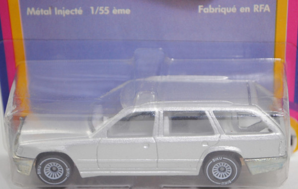 00000 Mercedes-Benz 300 TE (S 124, Modell 1985-1986), silbergraumet., W-Germ, B4, SIKU, 1:55, P20