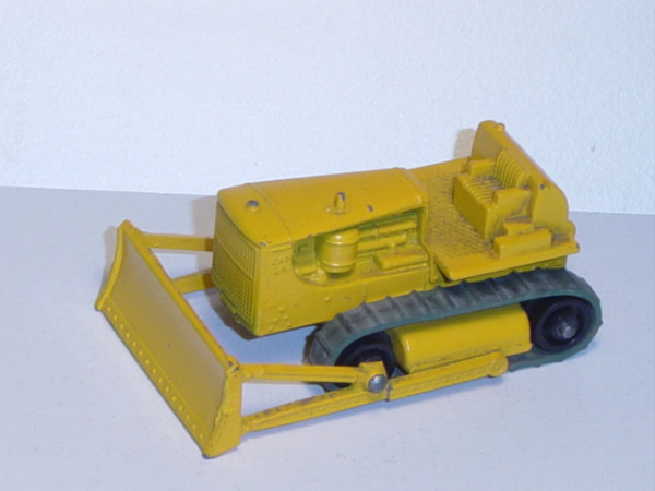 Caterpillar Bulldozer, chromgelb, Matchbox Series