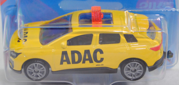 00000 Audi Q4 50 e-tron quattro (Typ FZ, Modell 2021-) ADAC Pannenhilfe, gelb, SIKU, 1:59, P29e