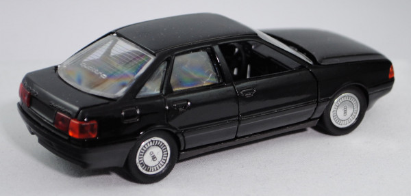 Audi 80 quattro (B3, Typ 89, Modell 1986-1991), schwarz, Schabak, 1:43, mb