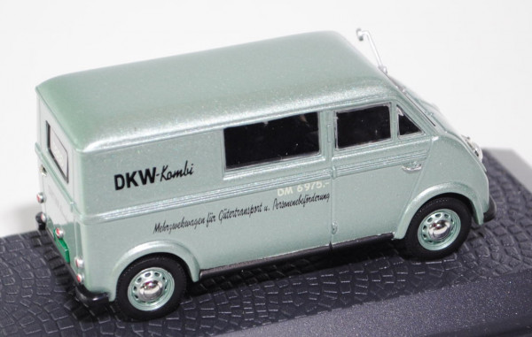 DKW F89L Schnellaster Kombi, Modell 1954, blaßgrünmetallic, DKW-Kombi / DM 6975,- / Mehrzweckwagen f