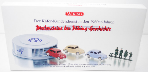 Der Käfer-Kundendienst in den 1960er-Jahren (Meilensteine der Wiking-Geschichte), Set mit 3x VW Käfe