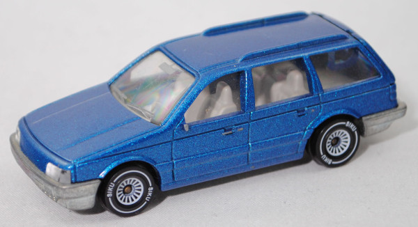 00002 VW Passat Variant CL (B3, Werkscode 35i, Typ 315, Mod. 88-90), verkehrsblaumetallic, SIKU, m-