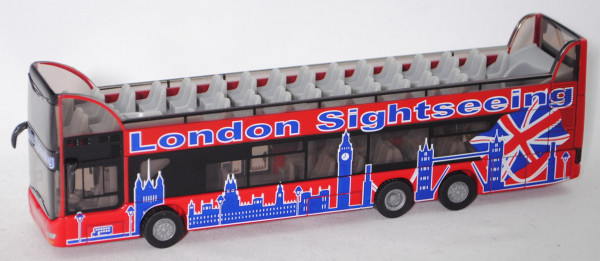 00600 GB MAN Lion's City DD Sightseeing Bus (Mod. 2004-2017), karminrot, London Sightseeing, L17mK