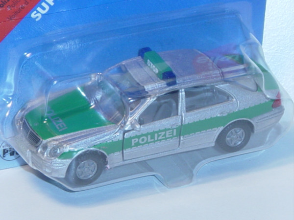 00002 Mercedes-Benz E 500 (Baureihe W 211, 1. Version) Polizei-Einsatzfahrzeug, Modell 2003-2006, si