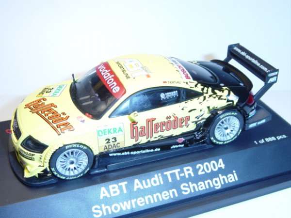 Audi TT-R, gelb, Showrennen Shanghai 2004, Nr. 23, Schuco, 1:43, PC-Box