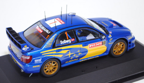 Subaru Impreza WRC 2004 (WRX Sti, Typ GD B-E), Modell 2002-2005, signalblaumetallic, Rallye Japan 20