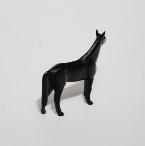 1 Stück Pferd schwarz, von Art.-Nr. 1917 / 2010 / 2310, 1:55