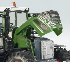 Fendt 939 Vario Traktor, Modell 2014, resedagrün/grau, 1:32, Wiking, mb