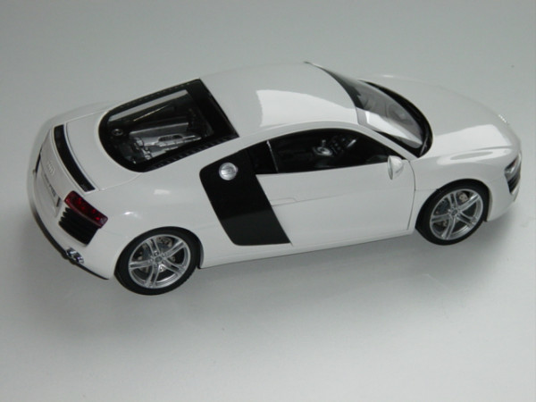 Audi R8, Mj. 2007, weiß, Kyosho, 1:18, mb