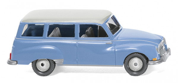 Auto Union 1000 Universal (Typ Modell 1962, Modell 1961-1962, Baujahr 1962), hellblau, Dach weiß