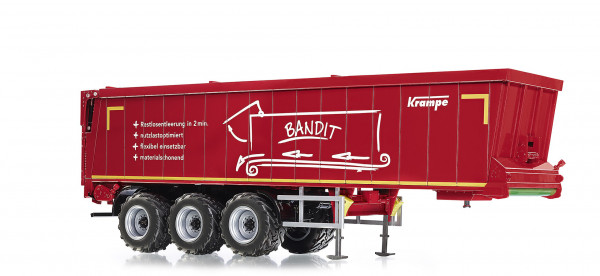 Krampe Rollbandwagen SB II 30/1070 (2. Gen. Sattelbandit (SB II), Mod. 2019-), rot, Wiking, 1:32, mb