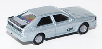 Audi Quattro (B2, Typ 85Q), 1980-1991, silbergraumetallic, Herpa, 1:87, mb