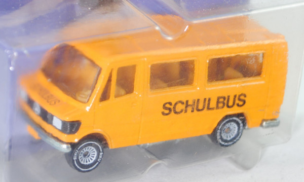 00001 Mercedes-Benz 208 2.3 (T 1, TN, BR 601, Benziner, Mod. 77-82) Schulbus, melonengelb, innen gel