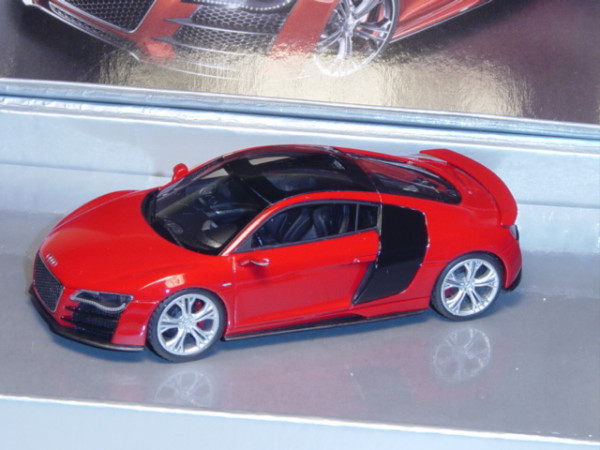 Audi R8 V12 TDI Le Mans, rot, Mj 2008, Looksmart, 1:43, Werbeschachtel, limitierte Auflage!! (Handar