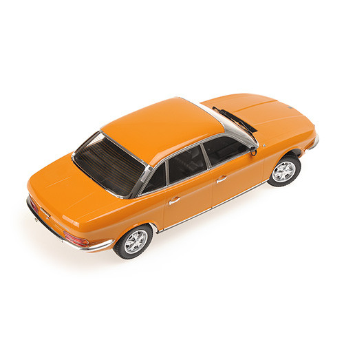 NSU RO 80, targa-orange, Modell 1967-1975, Baujahr 1972, 1:18, Minichamps, mb (Limited Edition 750 p