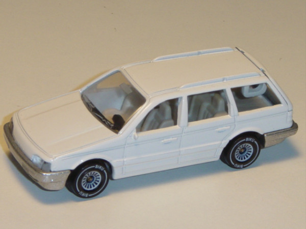 00004 VW Passat Variant (B3, Typ 35i), Modell 1988-1993, reinweiß, Chassis silber, B4
