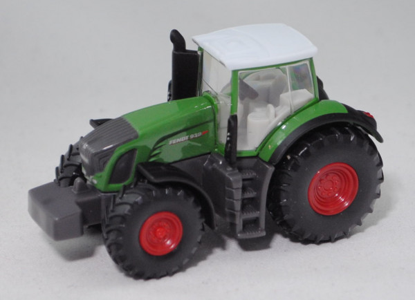 00000 Fendt 939 Vario Traktor (Mod. 2010-2014), reinweiß/hell-grasgrün/hell-umbragrau, 1:87, L17mpK